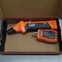 Circuit Breaker Finder Kit with GFCI Outlet Tester for 90-135V AC Circuits,includes Light Socket Adapter, 3-2 Prong Grounding Adapter & Clip adapter,Portable Electrical Tool with Carrying Case (Orange)