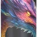 Dragon Galaxy Colorful Water Bottles for Boys Kids Stainless Steel Bottle Cups with Straw Lid Leakproof Insulated Flask Jug 20 oz