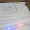 HONLYNE 100 PCS Foam Glow Sticks, Bulk Glow Sticks with 3 Modes Colorful Flashing, LED Light Sticks, Glow in Dark Party Supplies for Wedding, Raves, Birthday, Christmas, New Year