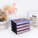 Vinyl Roll Storage 20-Holes Vinyl Storage Rack for Craft Room Vinyl Roll Holder for up to 20 Vinyl Rolls, Acrylic Material