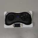 8Bitdo M30 2.4G Wireless Gamepad for Sega Genesis Mini and Mega Drive Mini and Switch with 6-Button Layout (Black)