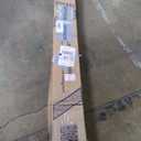 California Umbrella 7.5' Round Aluminum Market Umbrella, Crank Lift, Push Button Tilt, White Pole, Sunset Olefin