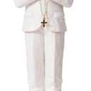 First Communion Gift for Boys8.3inch 1st Holy Communion Boy Figurine with Keepsake Box, Thoughtful Catholic Gift for Son Grandson or Godson, Resin Christian Present
