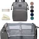 Diaper Bags Backpack for Baby Boy : Large Baby Bag for Boys Girls Mom Toddler Women Men Dad Big Travel Newborn Essential Baby Registry Search Must Haves Grey