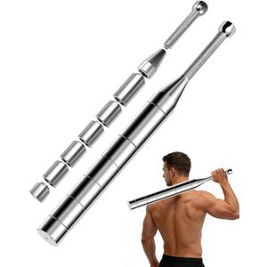 Adjustable Macebell, 6/8/13-in-1 Indian Club Weighted for Strength Training, Shoulder & Grip Workouts, Progressive Weight System (35.2LB)