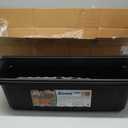BAMA 24" Black Adjustable Rail Planter