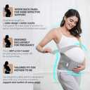 NeoTech Care Pregnancy Belly Band Maternity Belt, Back/Abdomen/Waist/Pelvis Support (Size M, Grey Color)