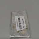 MERVF Medium Press on Nails Round Fake Nails Gold French Tip Glue ons with Glitter Design Oval Acrylic Nail Art Manicure 24pcs Glossy