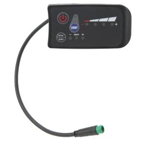 Electric Bike Display, 5 Pin ABS Housing Power LED Display Meter Panel Computer for Cycling (48V), SPYMINNPOOe3q5k4a76t-13