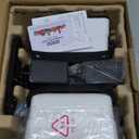 250W Outdoor Bluetooth Speakers, Wireless Sync Between Speakers, Powerful Bass, Wall Mount for Patio, Porch, Gazebo, Garage, 2-Pack, White(MZ-632)