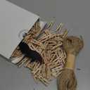 Mr. Pen- Wooden Clothes Pins for Craft, Natural Wood, 200 pcs, 1 Inch, Mini Clothes Pins for Hanging Pictures, Small Clothes Pins Wood, Clothing Pins, Mini Clothespins for Photos, Small Clothes Pin