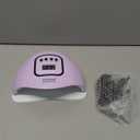 JODSONE U V LED Nail Lamp, Nail Dryer for Gel Polish with Led Light with Automatic Sensor & 4 Timers Purple