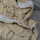 Turquoize 4 Piece Couch Cover Sofa Covers for 3 Cushion Couch Sofa Slipcovers Washable Sofa Cover for Dogs with Individual Couch Cushion Covers Feature Jacquard Fabric(3 Cushion Sofa, Biscotti Beige)