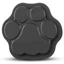 Paw Print Mold, Dog Cat Paw Print Stepping Stone Concrete Cement Garden Decor Textured Mold for Non-Slip Stepping Stones, 16 in