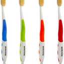 MOUTHWATCHERS Dr Plotkas Soft Bristle Flossing Toothbrush Manual Soft Toothbrush for Adults, Ultra Clean, Good for Sensitive Teeth and Gums, Variety Only 2 Pack, Colors May Vary