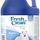 PetAg Fresh ’n Clean Whitening Snowy-Coat Shampoo, Vanilla Scent (15:1 Concentrate) - 1 Gallon - Bleach-Free Formula to Correct Yellow Discoloration - Strengthens & Moisturizes Coats - Soap Free