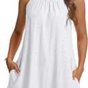 Women Swimsuit Coverup Bathing Suit Cover Ups Beach Bikini Swimwear 2025 Vacation Outfits (White, L)