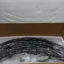 HHR 48-Inch Wagon Wheel Chandelier 24-Light, Extra Large Black Chandeliers, Round Rustic Farmhouse Outdoor Chandelier for High Ceilings, Dining Room, Living Room, Foyer, E26