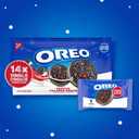 2 x OREO Red and Green Festive Colored Creme Chocolate Sandwich Cookies, Limited Edition Holiday Cookies, 14 Snack Packs (1 Per Pack) (7.14 OZ)