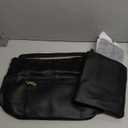Large Crossbody Bags Ladies Shoulder Handbags Purse and Wallet Set for Women Totes Hobo Purses (3pcs/Set Black)