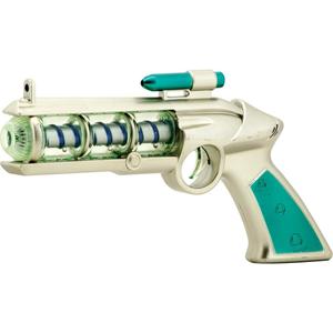 Schylling Cosmic Shock Phaser - Kids Blaster Toy for Pretend Play - Lights Up and Spins - Ages 3 and Up