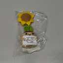 Tiny Detalles Mini Positive Crochet Sunflower Mothers Day for Mom, Cute Birthday Gifts for Women, Thank You Gifts for Teacher, Coworker, Friends and Sunflower Decor