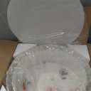 18'' Flush Mount Ceiling Light Modern Farmhouse Drum Ceiling Light Fixture with Linen Fabric Shade 3-Light Drum Ceiling Lighting Round Semi Flush Lighting for Bedroom Hallway Living Room