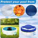 Capoda 3 Pcs Pool Pillows for Above Ground Pools 4 x 4 ft Winter Pillow Ultra Thick & Cold-Resistant 0.2 mm PVC Air Pillow for Winterizing Rope Included (Square,Black)