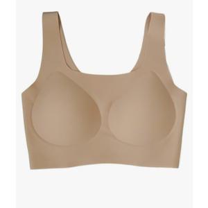 Women's Seamless Invisible Bra - Lightweight Push-Up Underwear for Summer, No Steel Ring, 3/4 Cup, Adjustable Back Support 2XL Women's Seamless Invisible Bra - Lightweight Push-Up Underwear for Summer, No Steel Ring, 3/4 Cup, Adjustable Back Support 2XL