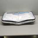 MALOUF Zoned Dough Gel-Infused Memory Foam Bed Pillow Queen-Mid Loft, Queen Mid Loft