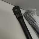 Swing Replacement Rods Round Suspension Rod Black Hanging Swing Bars 37" 94cm 90 Degree Angled Ends
