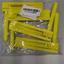 4 Pcs Mexicanas Noise Ratchet Yellow Spinning Rattle Ratchet Noise maker Traditional Wooden Matraca for Graduation Birthday Parties Football Games Sporting Events