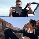 Hensinple for Samsung Galaxy S23 FE Case, Samsung S23 FE Case with Built-in Screen Protector, 360 Full Body Military Grade Drop Protection Silicone Bumper Cover Phone Case for Samsung S23 FE (Black)