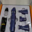 oneisall Dog Clippers & Dog Paw Trimmer 4-in-1 Cordless Grooming Kit: 2-Speed Low Noise Clippers with Rechargeable Quiet Nail Grinder for Dogs & Cats (Blue)