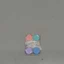 Air Tracker Tags-4 Pack Tracker Tag Work with Apple Find My (iOS 14.6 Above Only) Smart Tag Item Finders for Key, Luggage, Backpacketc. (Red, Blue, Purpule, Glue, 4 Pack)