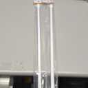 Kenney KN633 Rogers Twist & Fit No Tools Easy to Install Tension Curtain Rod, 28-48" Adjustable Length, White Finish, 5/8" Diameter Steel Tube