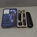 Philips Sonicare ProtectiveClean 6100 Rechargeable Electric Toothbrush, with Pressure Sensor, 3 Cleaning Modes, SmarTimer and QuadPacer, 14-Day Battery Life, Travel Case, Navy Blue, Model HX6871/49