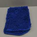 OLANLY Bathroom Rugs 24x16, Extra Soft Absorbent Chenille Bath Rugs, Rubber Backing Quick Dry, Machine Washable Bath Mats for Bathroom Floor, Tub and Shower, Home Decor Accessories, Royal Blue