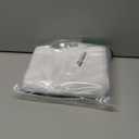 Nestl Soft Pillow Shams Set of 2 - Double Brushed Microfiber Pillow Covers - Hotel Style Premium Bed Pillow Cases, with 1.5 Decorative Flange, Standard 20"x26" - White