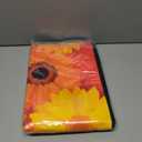 Long Kitchen Rugs Non Slip Washable Bath Mat Kitchen Runner Rug Red Orange Yellow Gerbera Flowers Water Absorption and Quick Drying Anti Fatigue Comfort Flooring Carpet 39 x 20 inch