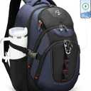Swissdigital Design Travel Laptop Backpack for Men with USB SD803-12, Standard
