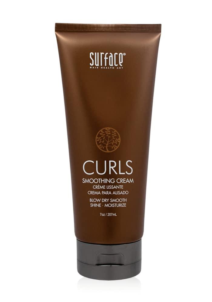 Surface Hair - Curls Smoothing Cream  Defines, Adds Shine, and Provides Frizz Free Style Longevity - 7 fl oz