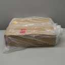 LAATOOREE Bar Cart, Home Bar Serving Cart, 4 Tier Mobile Drink Beverage Cart, Rolling Kitchen Shelf with Wine and Glass Holder, for Dinning Room, Living Room, Kitchen (Gold+ White)