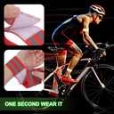 PATIKIL High Visibility Reflective Bands for Wrist Arm Ankle Leg, Adjustable Reflective PT Belt with Armbands & Storage Bag for Women Men Night Running Walking Cycling