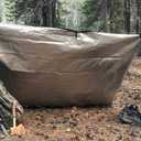 Arcturus Insulated Tarp, Reusable Heavy Duty Thermal Survival Blanket 60x82in, Reflects 90% Body Heat, Waterproof, Windproof, 3-Layer Design, Reinforced Grommets, Coyote Brown