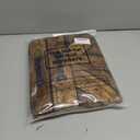 Fireplace Draft Cover for Winter Indoor Fireplace Blanket for Heat Loss Rustic Wooden Door Pattern Draft Stopper with Hook for Inside Insulated(Brown,36 x 32 Inch)