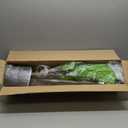 GarveeHome Artificial Fiddle Leaf Fig Tree - 7 ft Fake Plant with Black Nursery Planter, Large Floor Plants for Home or Office Decor - Artificial Plants Indoor Outdoor, Housewarming Gift (Green)