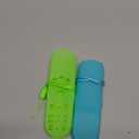 [2Pack] Climberer Cover for VIZIO XRT270,Smart TV Remote Control Replacement Glow in Dark Protective Skin Case - Blue & Green (XRT270)