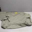 2025 Women's Maternity Maxi Dress Long Sleeve Wrap V Neck Pregnancy Dresses with Pockets Baby Shower Photoshoot Formal (Large, 1. Ruffle Sleeve, Sage Green)