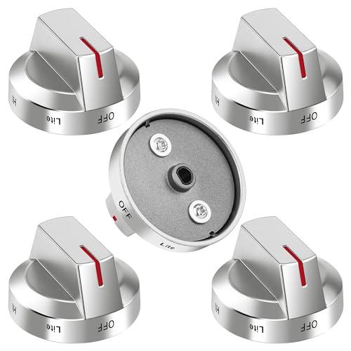 AMI PARTS DG94-03500A/Z Fit for Samsung Gas Stove Knob Replacement (5PCK) and DG94-03500U Gas Stove Knobs-Models NX60T8111SS NX60T8311SS NX60T8711SS for Samsung Oven Stove knobs